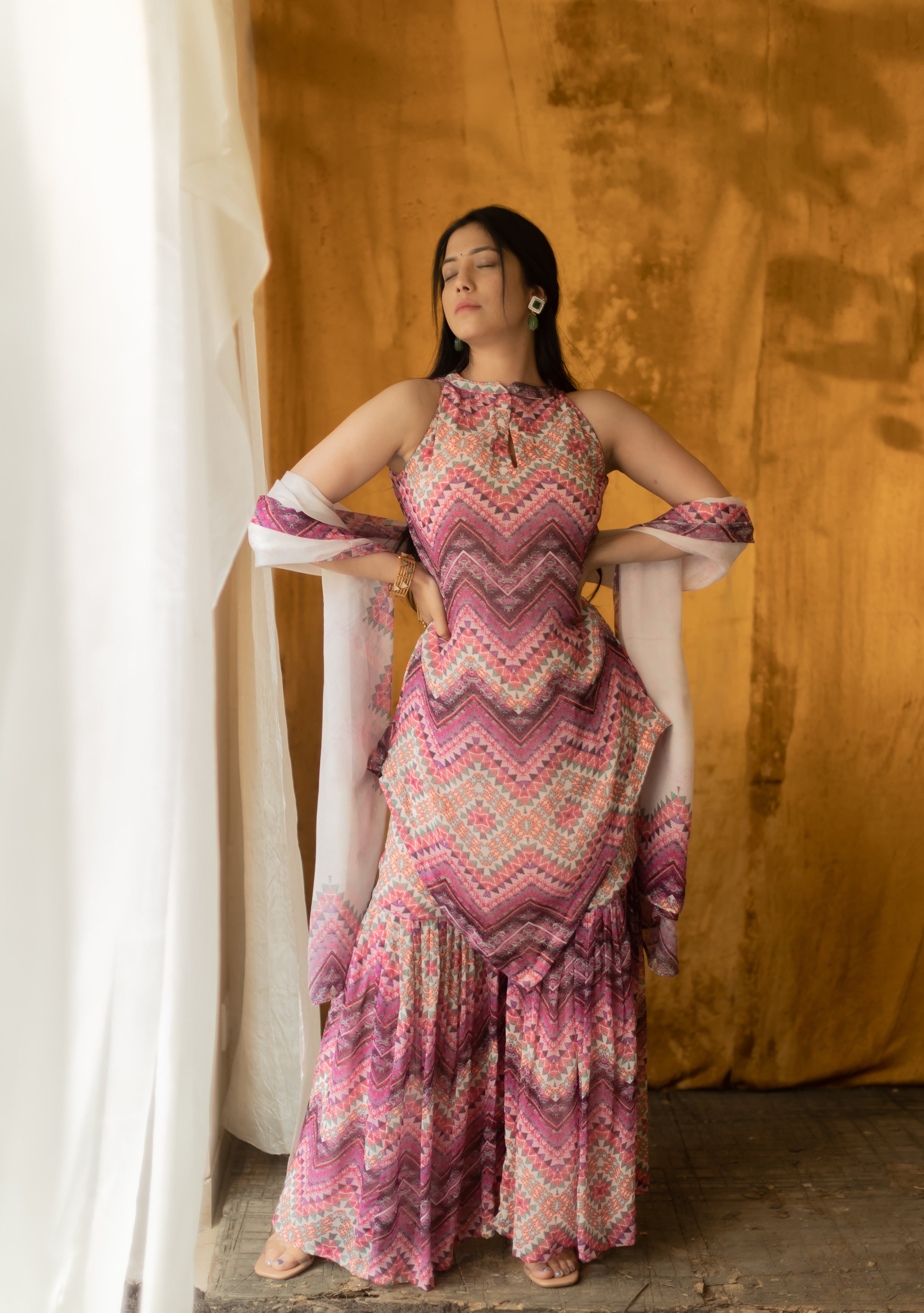 Designer Bazaar set Stylish Sharara Gharara For Women – Ibaadat By