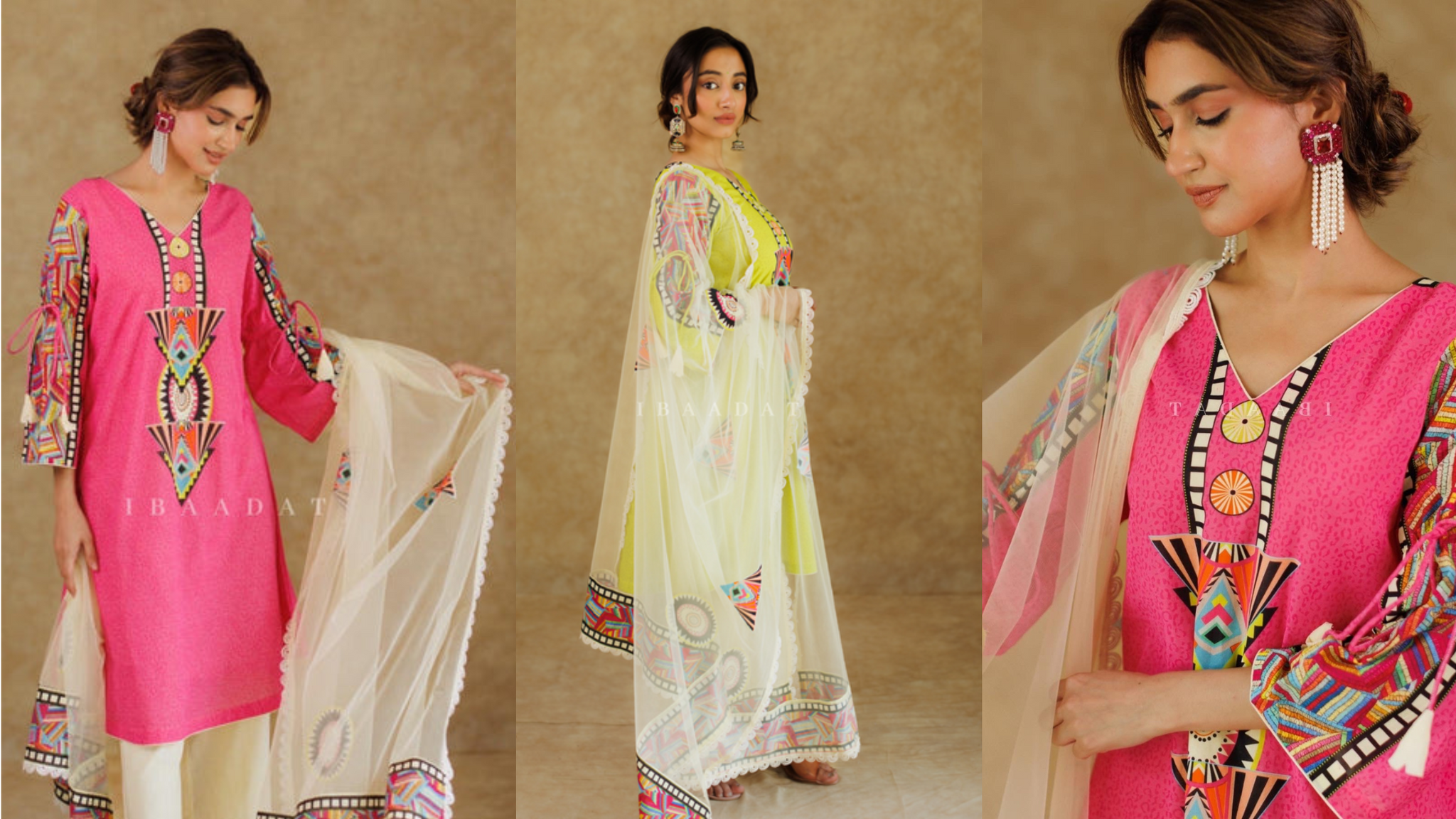 Elegant Summer Wedding Wear: Ibaadat by Jasmine's Collection