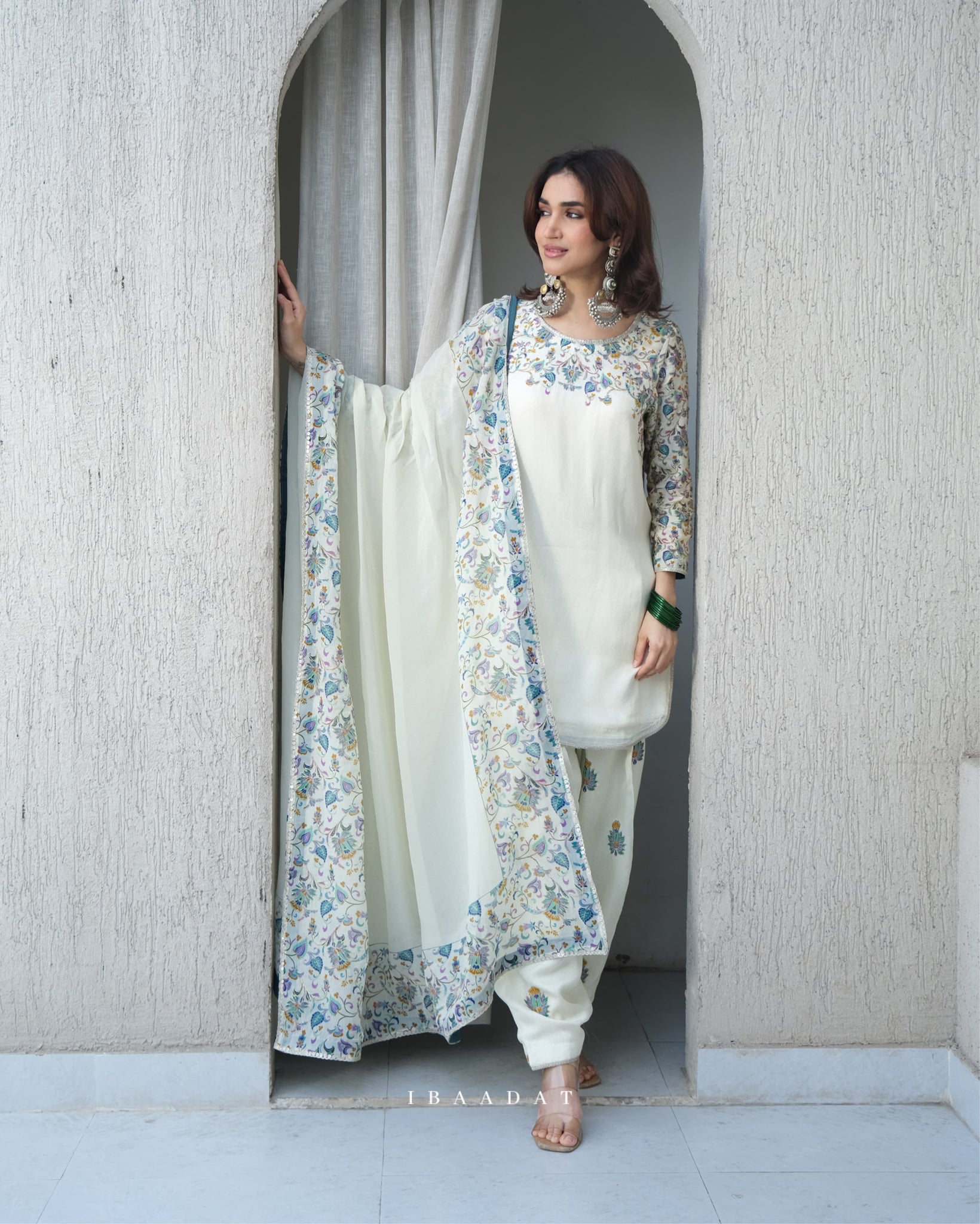 White Punjabi Dresses for Women Ibaadat By Jasmine White Punjabi Dresses for Women Ibaadat By Jasmine