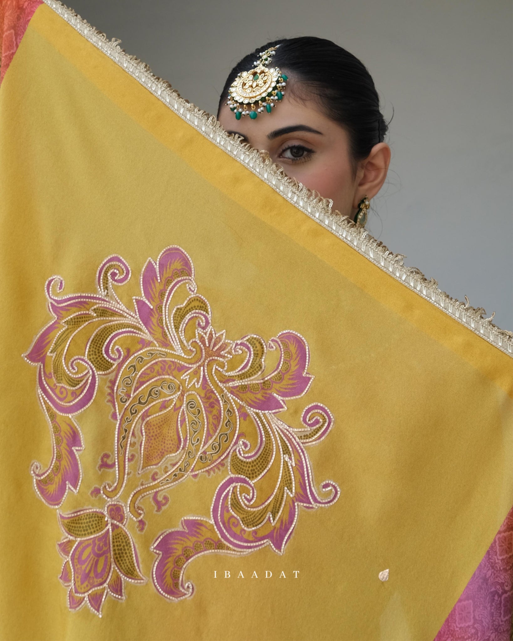 Designer Multicolored Salwar Suit for Women by Ibaadat