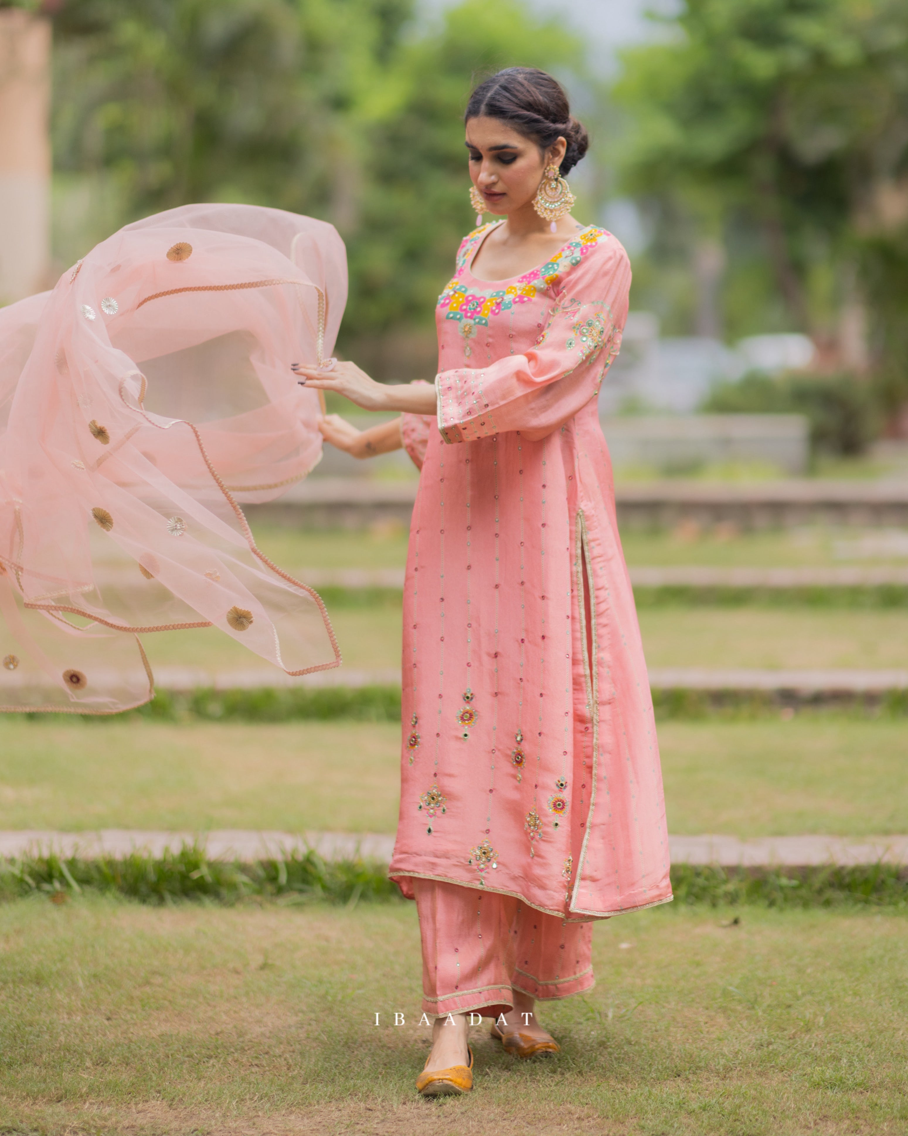 SAJDA premium Printed Party wear Punjabi salwar suit for women – Ibaadat By  Jasmine