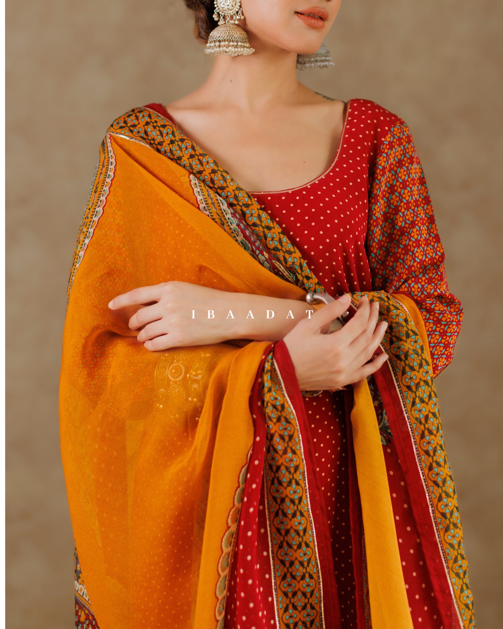 Stylish Red Punjabi Suit for Parties & Special Occasions