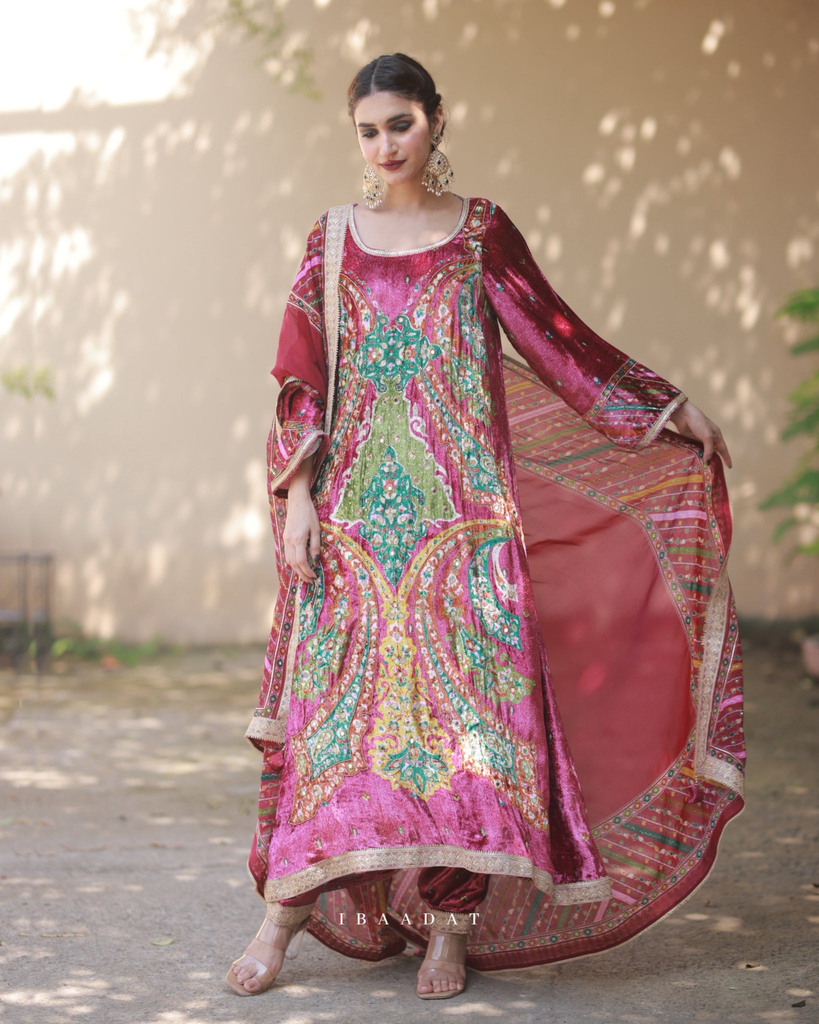 Vibrant Holi Dresses for Women Ibaadat By Jasmine Vibrant Holi Dresses for Women Ibaadat By Jasmine