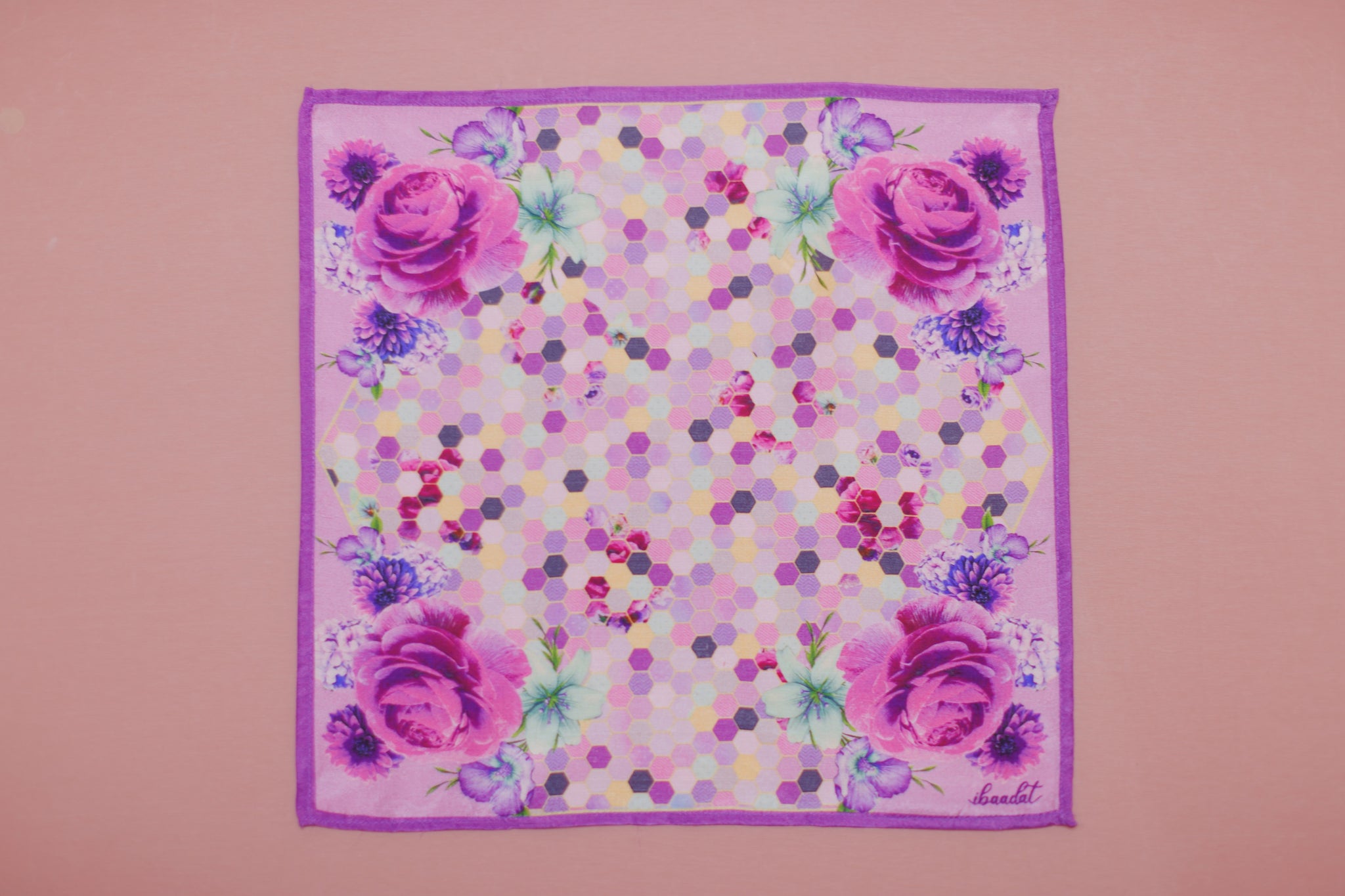 Beautiful Lilac Pure Silk Pocket Square