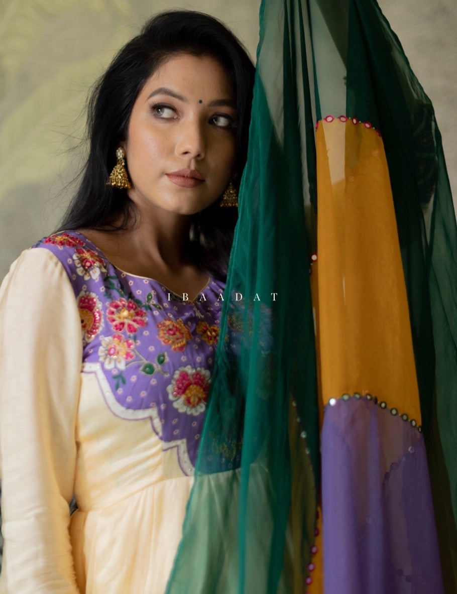 Vibrant Noorani Sharara & Gharara Suit with Dupatta